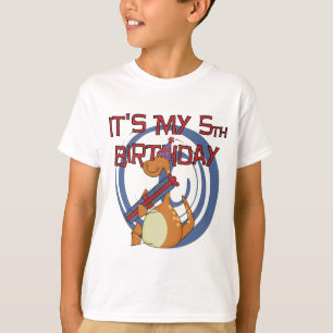 Dinosaur 5th Birthday Tshirts and Gifts
