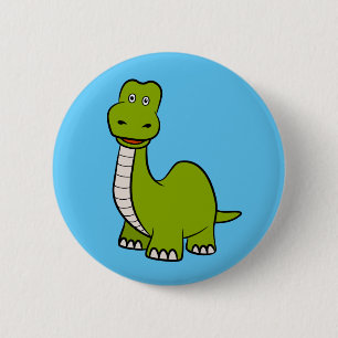 Dinosaur 6 Cm Round Badge