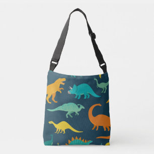 Dinosaur Adventure: Kids' Nursery Wallpaper Crossbody Bag