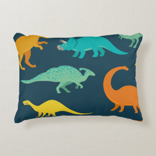 Dinosaur Adventure: Kids' Nursery Wallpaper Decorative Cushion