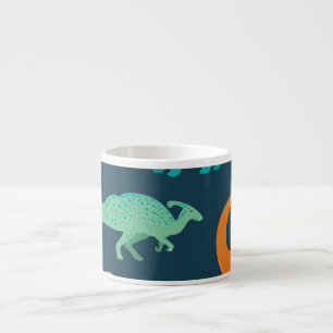Dinosaur Adventure: Kids' Nursery Wallpaper Espresso Cup