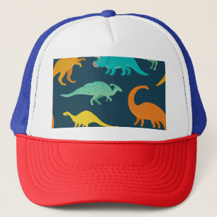 Dinosaur Adventure: Kids' Nursery Wallpaper Trucker Hat