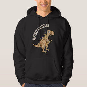 Dinosaur Afiko - Hebrew Passover Jewish Funny Hoodie