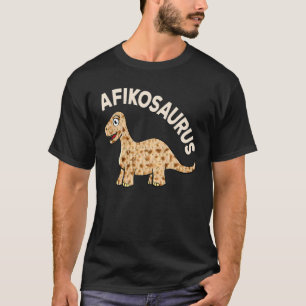 Dinosaur Afiko Tee Hebrew Passover Jewish Funny T
