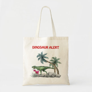 Dinosaur Alert Tote Bag