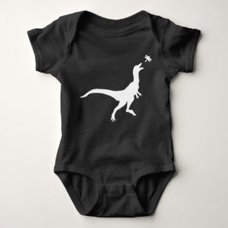 Dinosaur and Dragonfly Baby Bodysuit