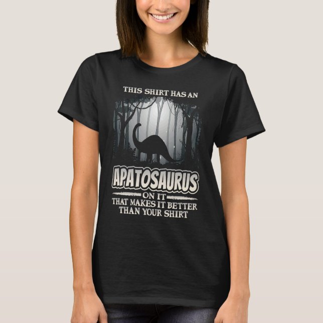Dinosaur Apatosaurus T-Shirt (Front)