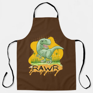 dinosaur apron