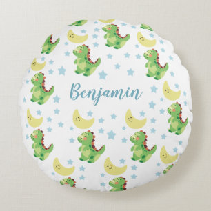 Dinosaur  baby bib round cushion