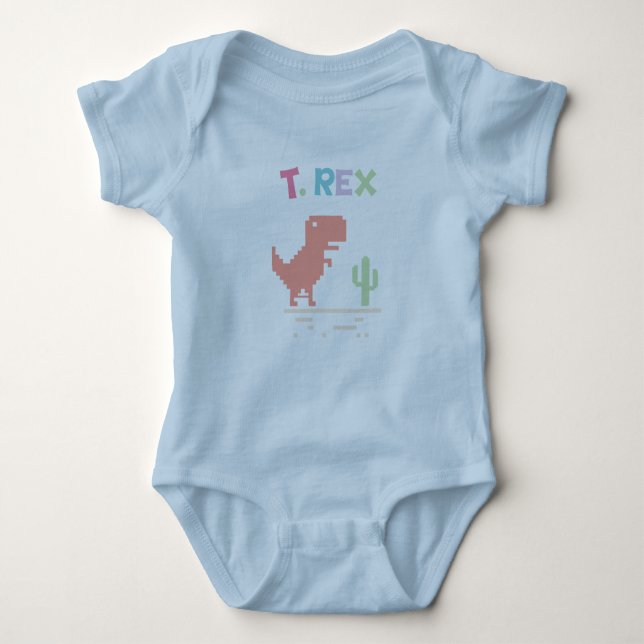 dinosaur baby bodysuit (Front)