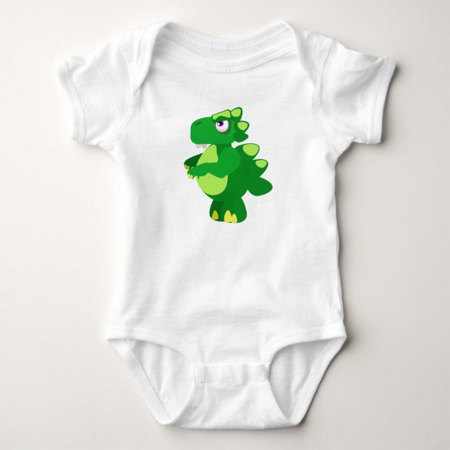 Dinosaur Baby Bodysuit (Front)