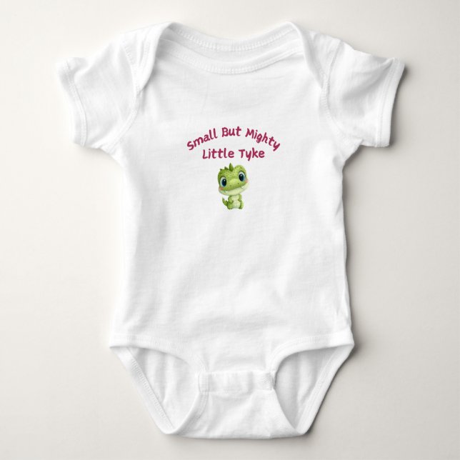 Dinosaur Baby Bodysuit (Front)