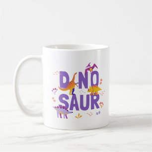Dinosaur baby bodysuit coffee mug
