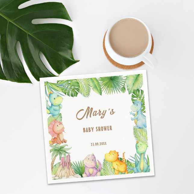 Dinosaur Baby Napkin (Creator Uploaded)