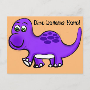 Dinosaur Baby Postcard