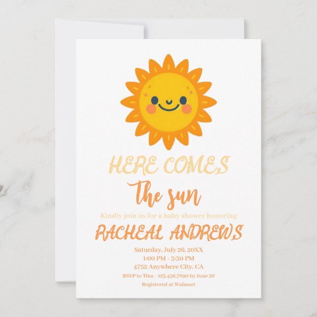 Dinosaur Baby Shower Baby Shower Invitation (Front)