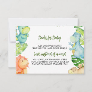 Dinosaur Baby Shower Books for Baby