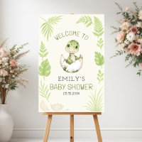 Dinosaur Baby Shower Welcome Sign