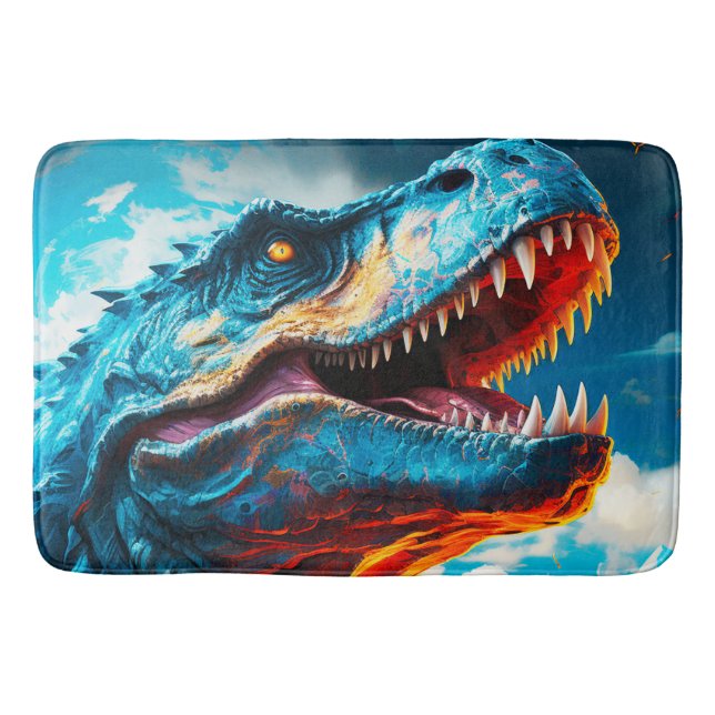 Dinosaur Bath Mat (Front)