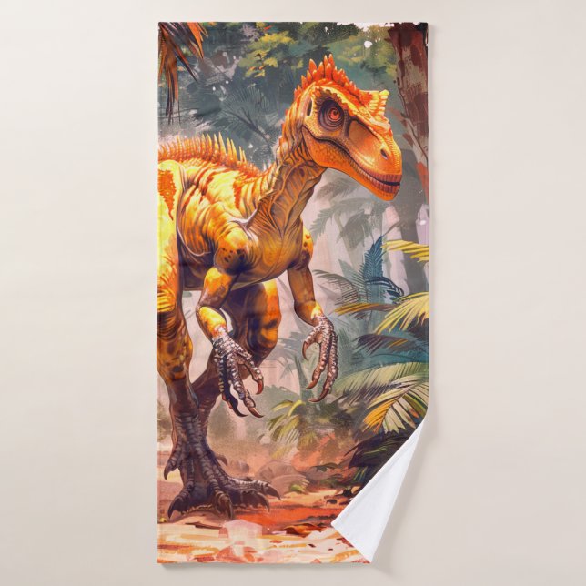 Dinosaur Bath Towel (Bath Towel)