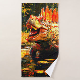 Dinosaur Bath Towel