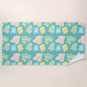DINOSAUR BEACH TOWEL