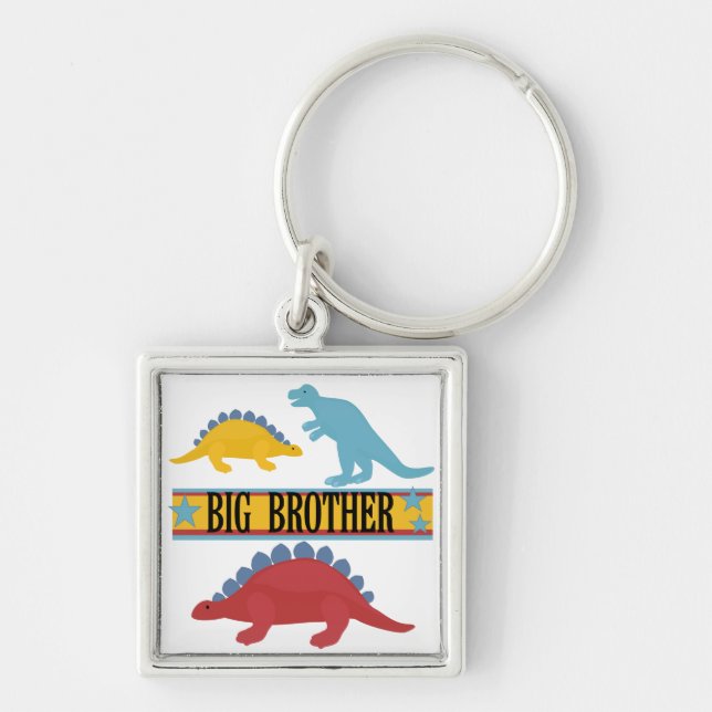 Dinosaur Big Brother Key Ring (Front)