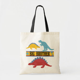 Dinosaur Big Brother Tote Bag