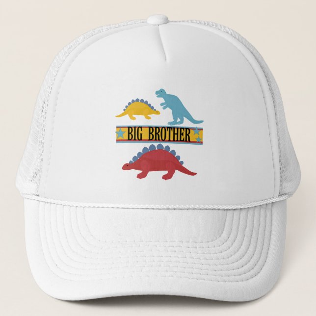 Dinosaur Big Brother Trucker Hat (Front)