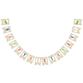 Dinosaur Birthday Banner