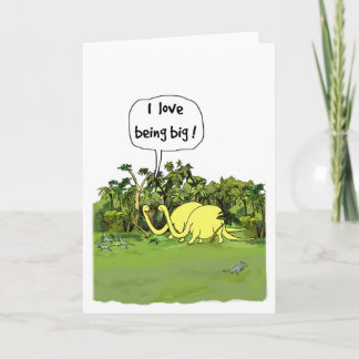 Dinosaur Birthday Card