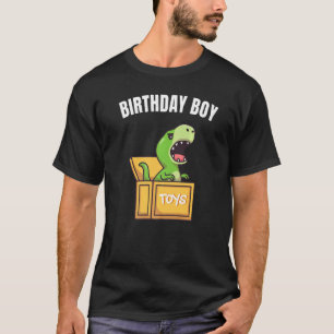 Dinosaur Birthday Cute Boy Fun Reptile Animal Gra T-Shirt