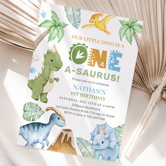 Dinosaur Birthday Invitation (Creator Uploaded)