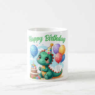 Dinosaur Birthday Mug
