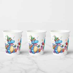 Dinosaur Birthday Paper Cups
