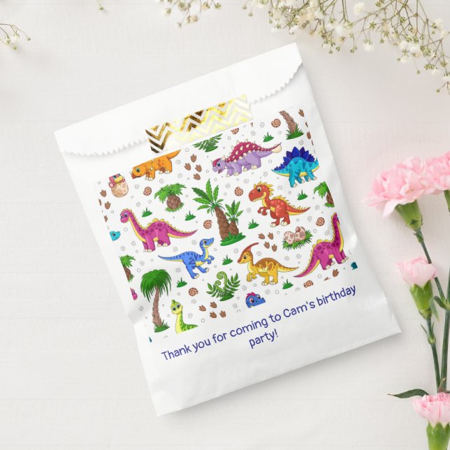 Dinosaur Birthday Party Baby Shower Favour Bag (Sealed)