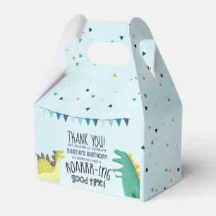 Dinosaur Birthday Party Favour Box