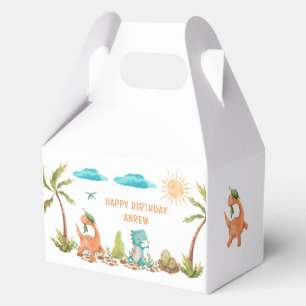 Dinosaur Birthday Rex birthday Favour Box