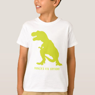 Dinosaur Birthday T Rex  Personalised T-Shirt