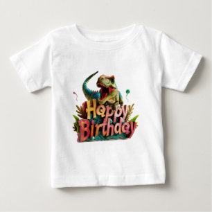 Dinosaur Birthday Tee – Fun Dino Theme for Kids