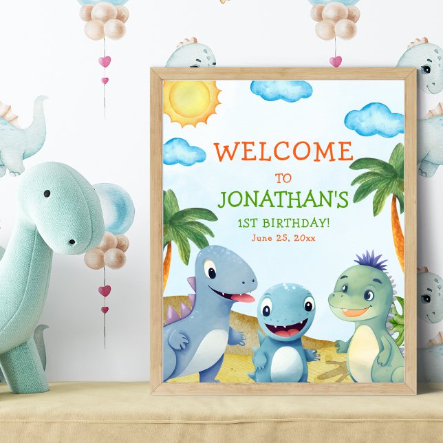 "Dinosaur Birthday Wall Decoration Room (Creator Uploaded)