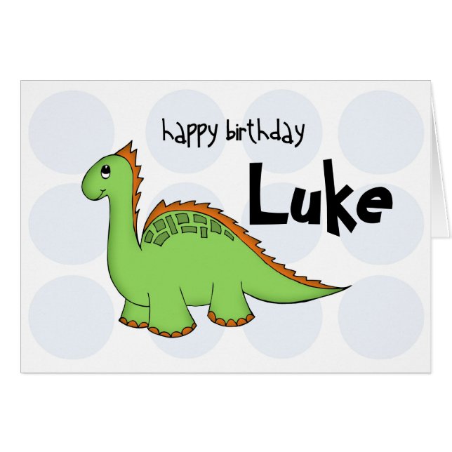 dinosaur blank (Front Horizontal)