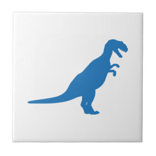 Dinosaur Blue Tile