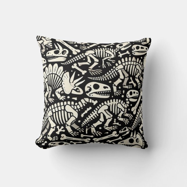 Dinosaur Bone Adventure Cushion (Front)