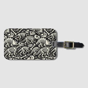 Dinosaur Bone Adventure Luggage Tag