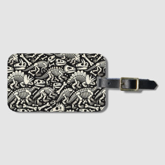 Dinosaur Bone Adventure Luggage Tag