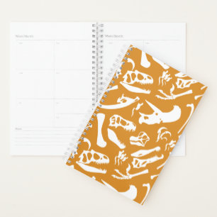Dinosaur Bones (Gold) Planner