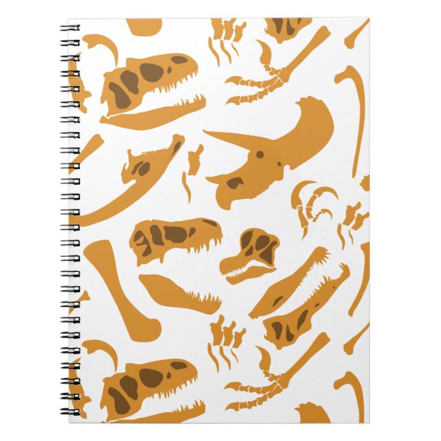 Dinosaur Bones Notebook (Front)