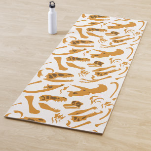 Dinosaur Bones Yoga Mat