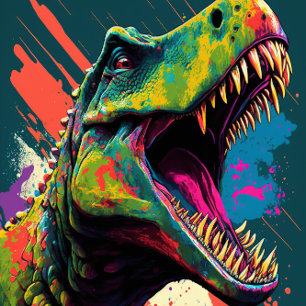 Dinosaur- Boy Party Theme Invitation